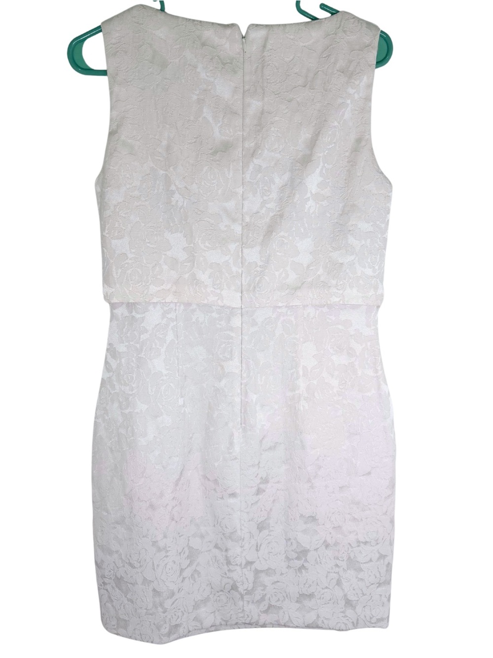 American Living White Floral Sleeveless Knee Length Dress - Picture 2 of 5